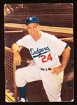 1960 Morrell Meats Bb- Walt Alston, Dodgers
