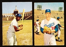 1960 Morrell Meats Dodgers Bb- 2 Diff
