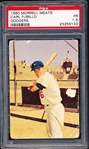 1960 Morrell Meats Bb- Carl Furillo, Dodgers- PSA Fair 1.5