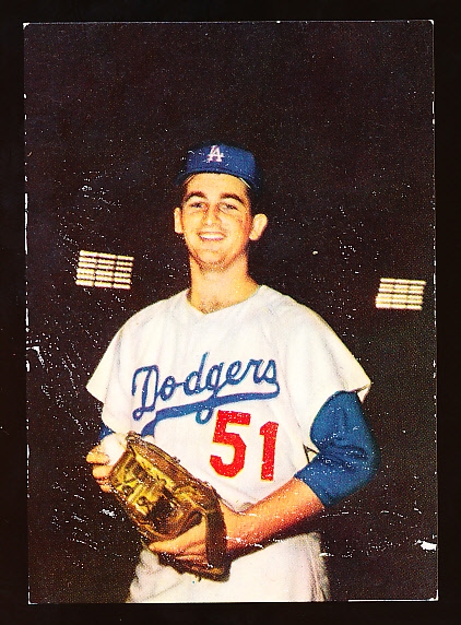 1960 Morrell Meats Bb- Larry Sherry, Dodgers