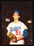 1960 Morrell Meats Bb- Larry Sherry, Dodgers