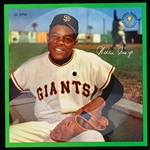 1964 Auravision Baseball Record- Willie Mays, Giants- SP.