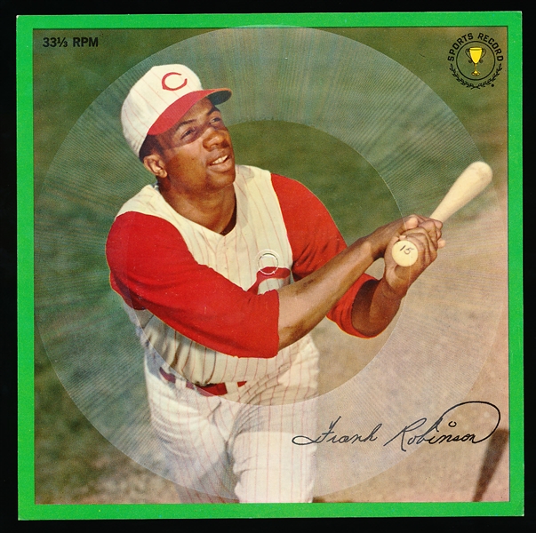 1964 Auravision Baseball Record- Frank Robinson, Reds