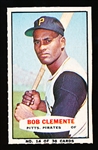 1965 Bazooka Baseball- #14 Clemente, Pirates