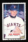 1965 Bazooka Baseball- #24 Juan Marichal, Giants