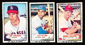 1965 Bazooka Baseball- 5 Diff