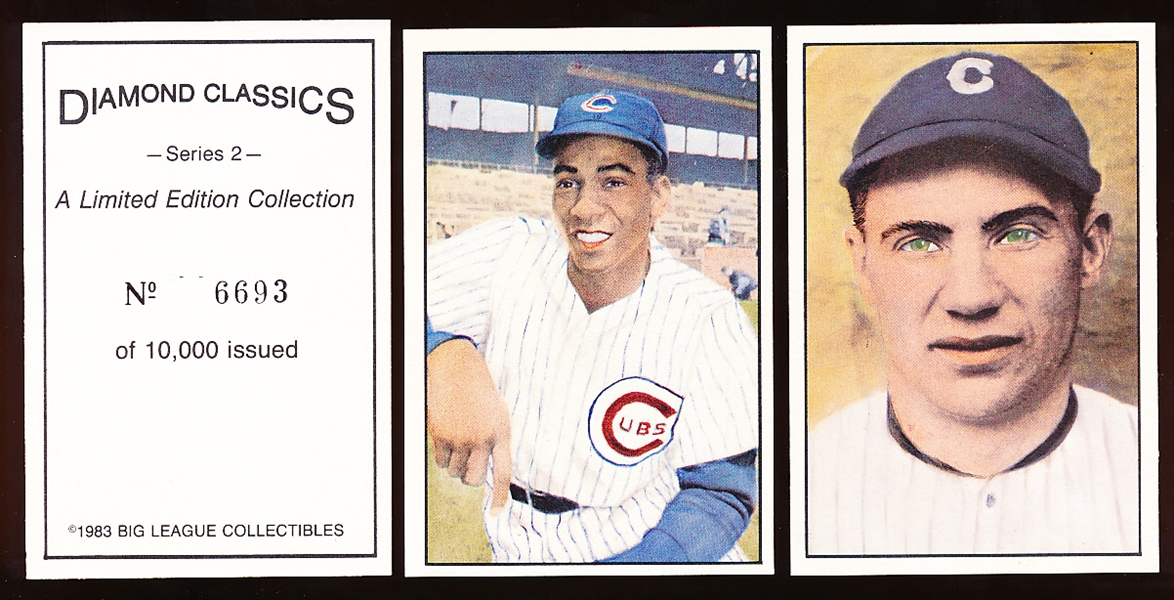 1983 Big League Collectibles Bsbl. “Diamond Classics- Series 2”- Set of 55 Cards
