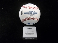 Autographed Tommy Byrne Official MLB Bud Selig Bsbl.- SGC Certified