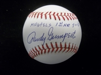 Autographed Randy Gumpert Official AL Bobby Brown Bsbl.- PSA/ DNA Certified
