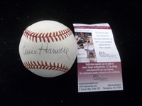 Autographed Ernie Harwell Official AL Bobby Brown Bsbl.- JSA Certified