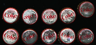 1965 Coca-Cola NFL Caps- 10 Asst. Dallas Cowboys All-Stars