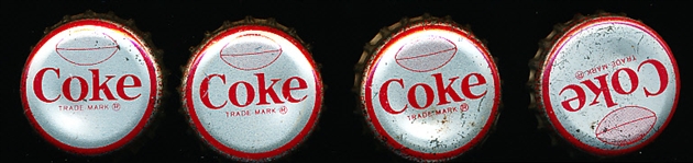 1965 Coca-Cola NFL Caps - 30 Diff. All-Stars