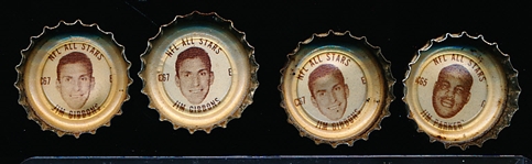 1965 Coca-Cola NFL Caps- 30 Asst. All-Stars