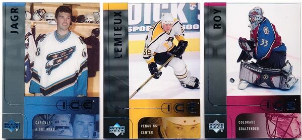 2001-02 Upper Deck Ice Hockey- 1 Complete Base Set of 42 Cards