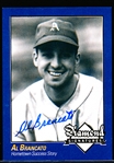 2009 Philadelphia A’s Historical Society “Diamond Signatures” Bsbl.- Al Brancato, A’s- set #87/125.