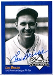 2009 Philadelphia A’s Historical Society “Diamond Signatures” Bsbl.- Lou Brissie, A’s- set #87/125.
