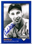 2009 Philadelphia A’s Historical Society “Diamond Signatures” Bsbl.- Bob Feller, Indians- set #87/125.