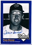 2009 Philadelphia A’s Historical Society “Diamond Signatures” Bsbl.- Frank Howard, Senators- set #87/125.