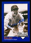 2009 Philadelphia A’s Historical Society “Diamond Signatures” Bsbl.- Eddie Joost, A’s- set #87/125.
