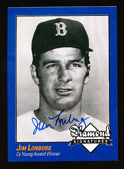 2009 Philadelphia A’s Historical Society “Diamond Signatures” Bsbl.- Jim Lonborg, Red Sox- set #87/125.