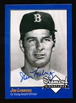 2009 Philadelphia A’s Historical Society “Diamond Signatures” Bsbl.- Jim Lonborg, Red Sox- set #87/125.