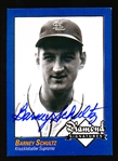 2009 Philadelphia A’s Historical Society “Diamond Signatures” Bsbl.- Barney Schultz, Cardinals- set #87/125.