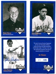 2009 Philadelphia A’s Historical Society “Diamond Signatures” Bsbl.- Clean-Up Lot of 4 Cards