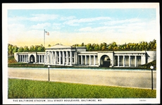 I. & M. Ottenheimer (Baltimore, MD.) “100361- The Baltimore Stadium, 33rd Street Boulevard, Baltimore, MD.” Pre-Linen Postcard
