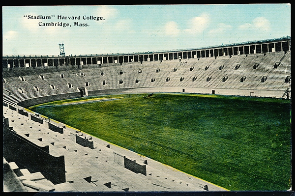 Tichnor Bros. “Stadium Harvard College, Cambridge, Mass.” Pre-Linen Postcard