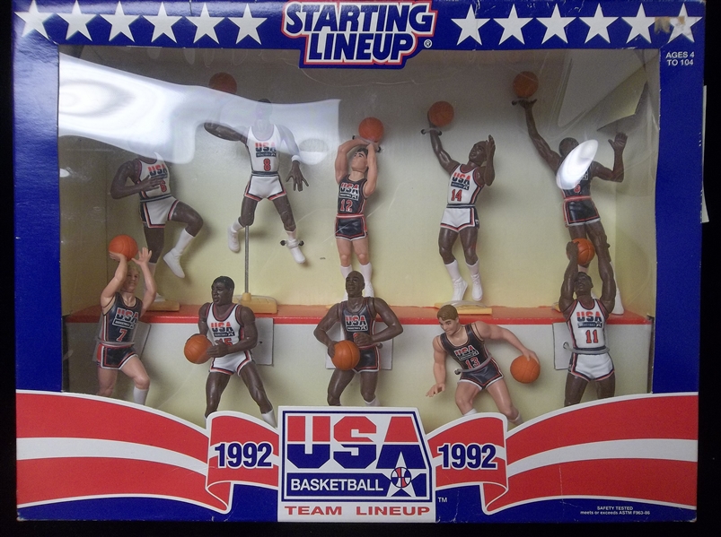 1992 usa basketball starting lineup figures