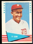 1961 Fleer Baseball Greats- #14 Ty Cobb