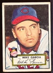 1952 Topps Baseball- #272 Mike Garcia, Cleveland