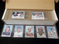 1978 Topps Baseball- 725 Assorted Cards