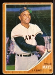 1962 Topps Baseball- #300 Willie Mays, Giants