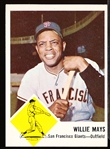 1963 Fleer Baseball- #5 Willie Mays, Giants