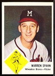 1963 Fleer Baseball- #45 Warren Spahn, Braves