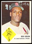 1963 Fleer Baseball- #61 Bob Gibson, Cards