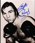 Autographed George Chuvalo Boxing B/W 8” x 10” Photo