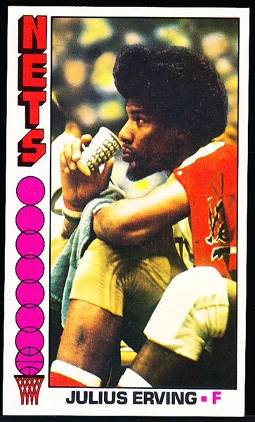 1976-77 Topps Bskbl. #1 Julius Erving