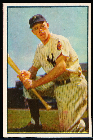 1953 Bowman Bb Color- #63 Gil McDougald, Yankees