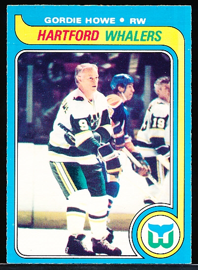 1979-80 O-Pee-Chee Hockey- #175 Gordie Howe, Whalers