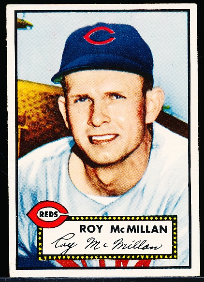 1952 Topps Baseball- #137 Roy McMillan, Reds