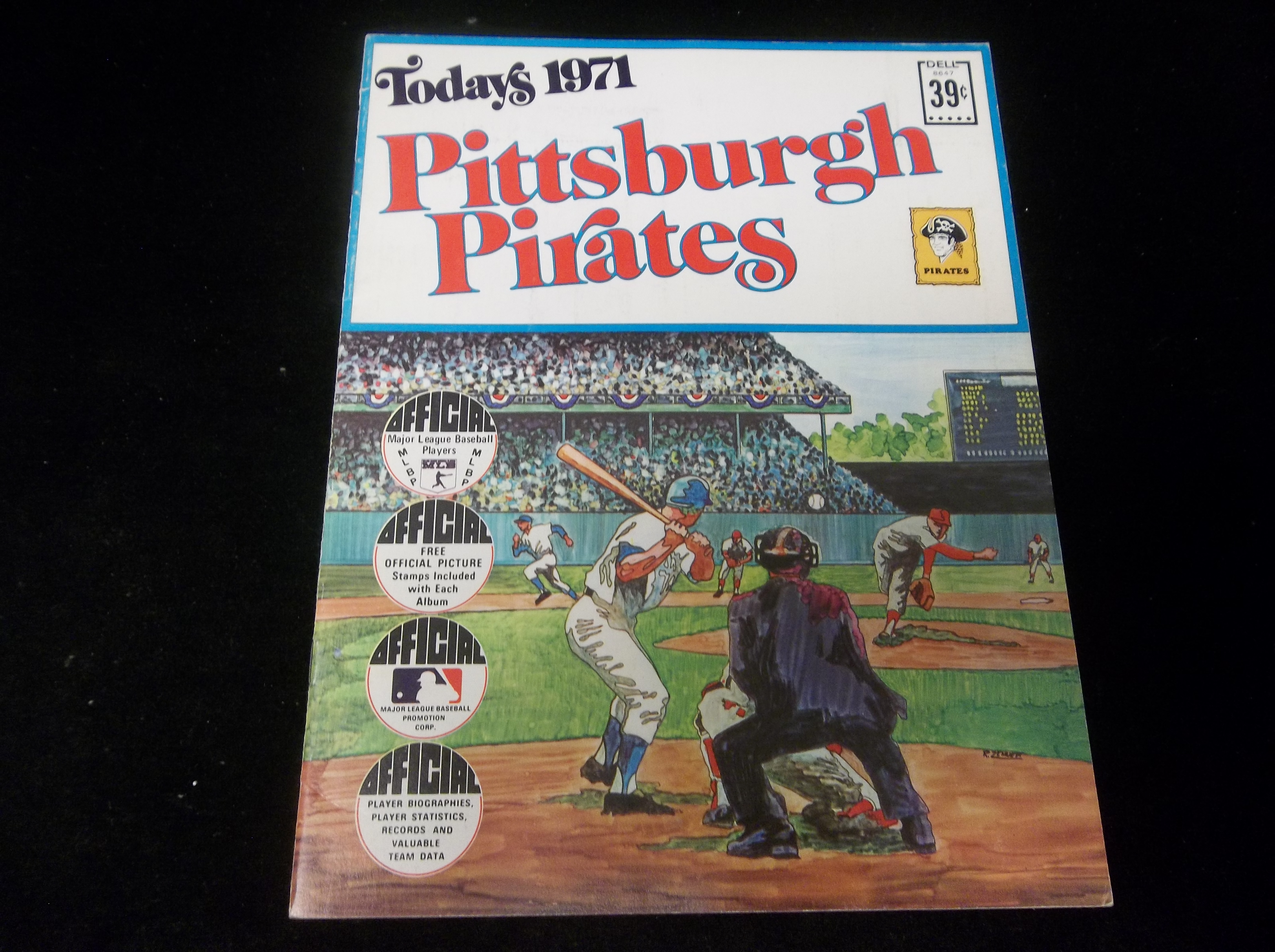 Lot Detail 1971 Dell MLB Official Stamps Todays 1971 Pittsburgh