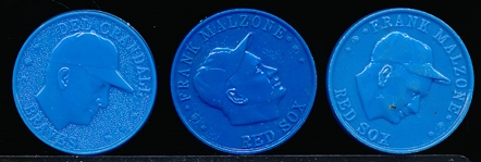 1960 Armour Baseball Coins- 3 Coins