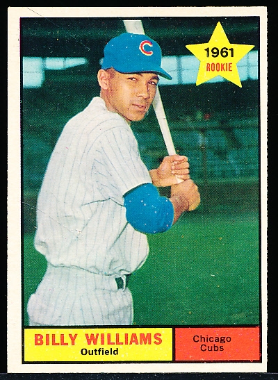 1961 Topps Bb- #141 Billy Williams RC, Cubs