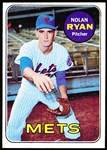 1969 Topps Baseball- #533 Nolan Ryan, Mets- 2nd Year Card