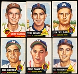 1953 Topps Bb- 6 Diff