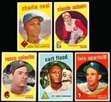 1959 Topps Bb- 5 Diff