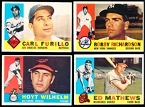1960 Topps Bb- 4 Diff