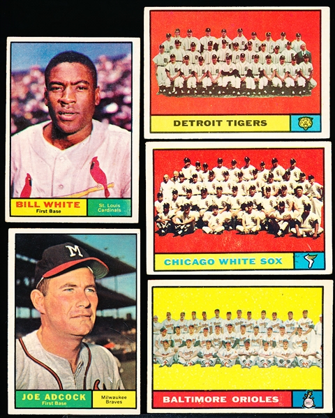 1961 Topps Bb- 20 Diff